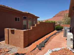 Raising a Block Wall for Privacy in St. George